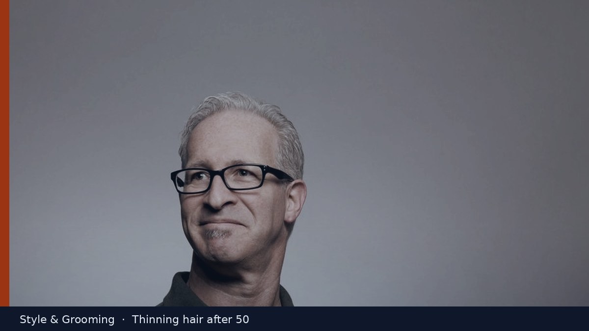 Haircuts for Men Over 50 with Thinning Hair
